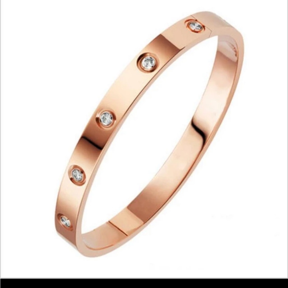 Rose gold bracelet
